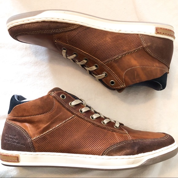 Bullboxer Laytone High-Top Sneakers Cognac Color - Picture 2 of 6